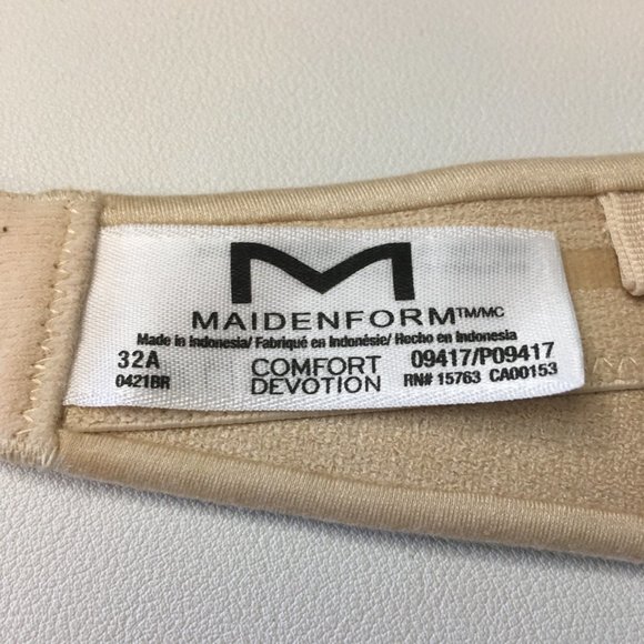 MAIDENFORM "Comfort Devotion" Strapless Demi Bra - NEW! - Picture 10 of 11